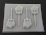 471sp Monster Low Chocolate or Hard Candy Lollipop Mold